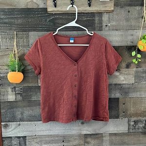 Old navy button down top